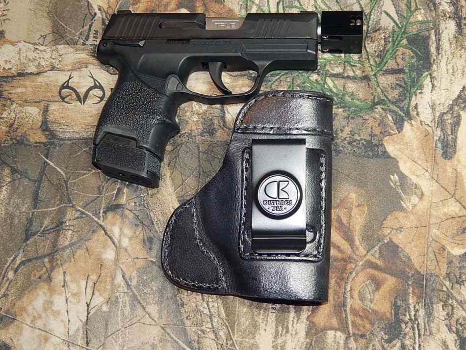 Sig P365 Micro-Compact Leather IWB RH Holster. New
