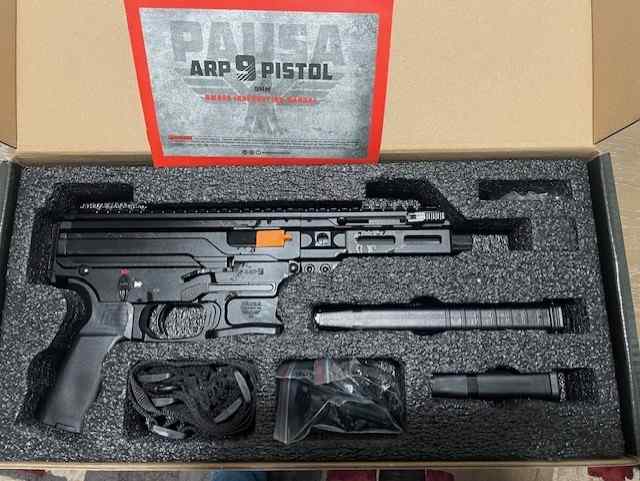 PANZER ARP9 9MM PSTL, 15+33 RD MAGS, BNIB $470.