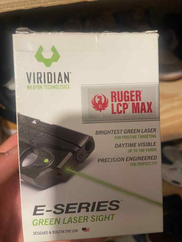 Ruger lcp max laser