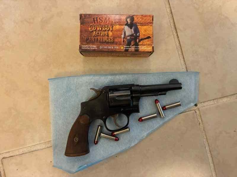 Smith &amp; Wesson M&amp;P (Pre-Model 10) DA Revolver
