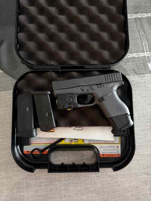 Glock 43 9mm wlight/laser combo